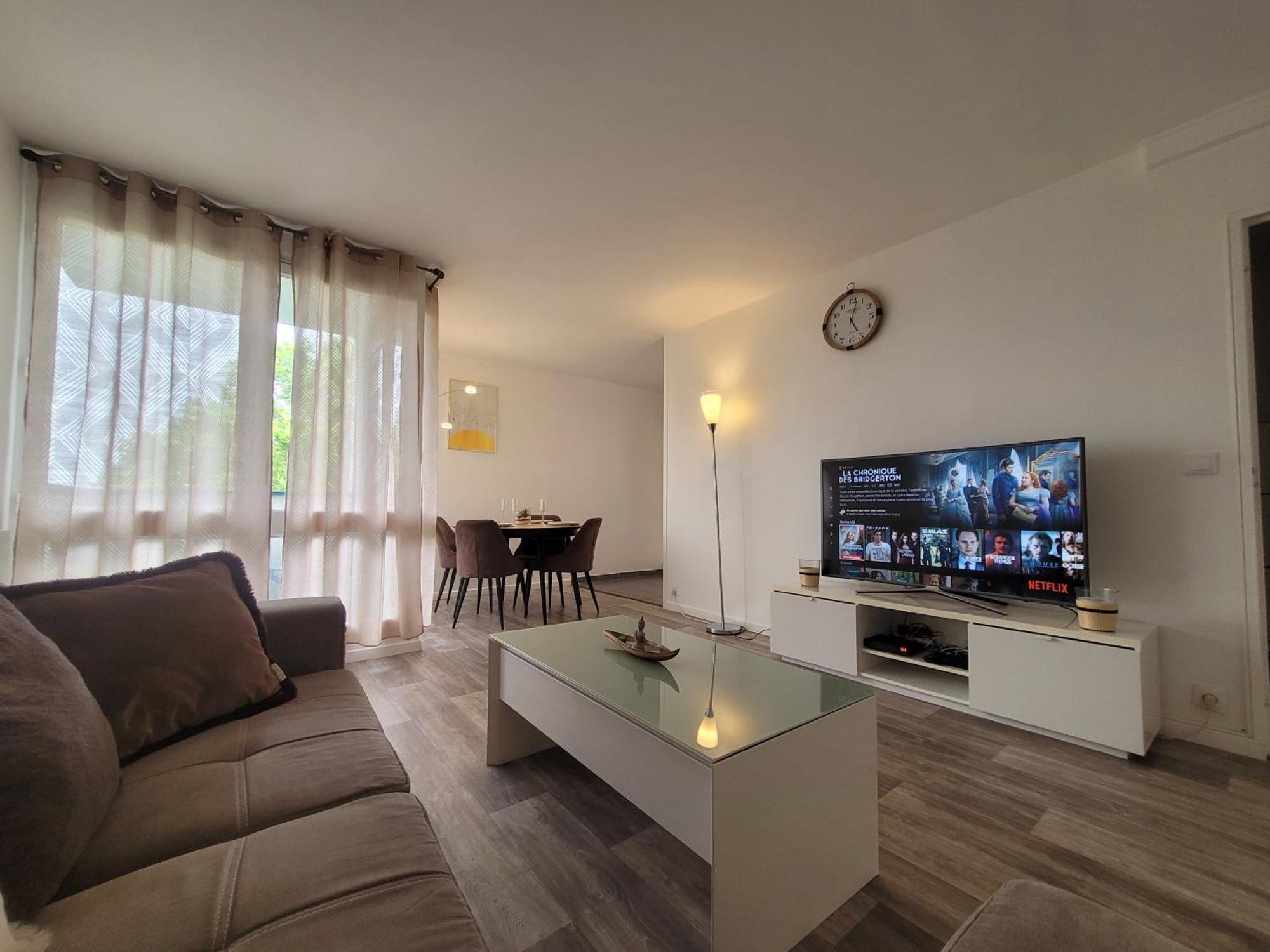 Parisian Retreat Pour 5 Personnes - 12 Min De Paris - Proche Gare Apartment Deuil-la-Barre Exterior foto